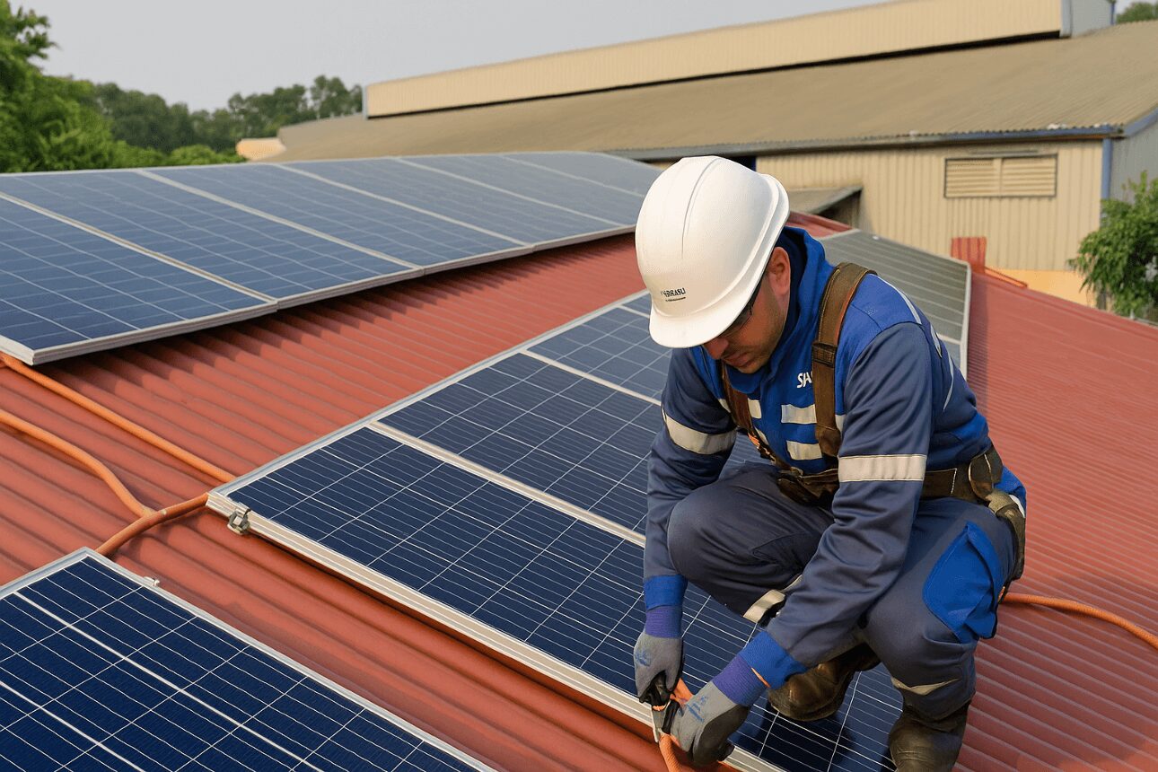 energia solar para empresas subestacion subterranea
