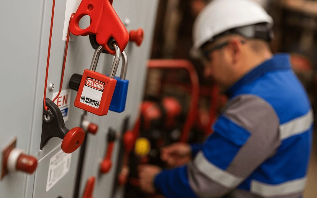 Bloqueo y etiquetado (LOTO) en Colombia 2025